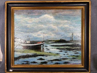 Philippe de Lestrange (1953), "L'Aurore", huile sur toile, s…