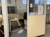an image of a room with a closed door and a closed door