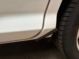 a close up view of a car ' s tire with a flat tire