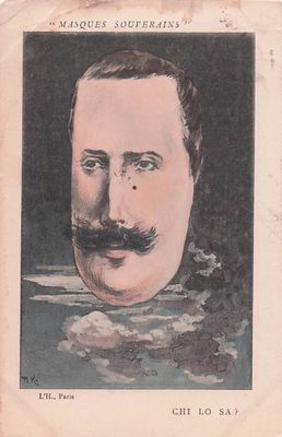 21 CARTES POSTALES CARICATURES : Souverains & Hommes Politiq…