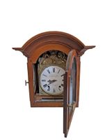 Horloge comtoise en bois mouluré sculpté (photo 2)