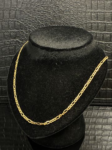 Chaine de cou en or 18 carats 750 millièmes. En règle. Poids brut...