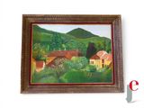 une image d'un tableau sur le mur d'une maison