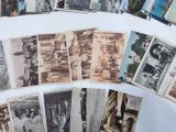 many old photographs of people in the picture