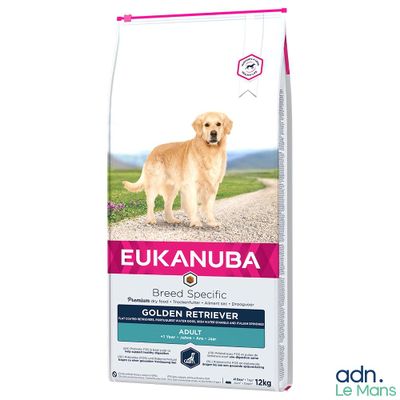 eukanuba golden retrieve adult large breed dry dog food