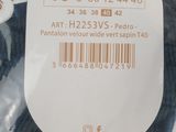 a tag on a pair of pants that are in a store