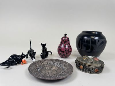 a lot of different items that are sitting on a table