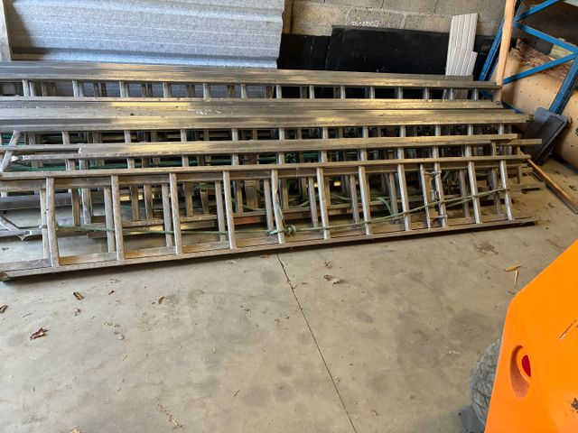 Échelle double Alu. 293cm