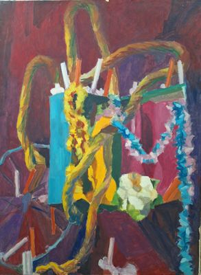 Guy VANBELLE (1931-2008) Le Coffre magique, non daté