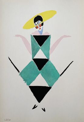 Sonia Delaunay - Tableaux vivants 25, 1969