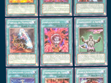 a picture of a collection of pokemon cards on a blue background