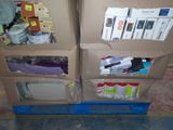 two boxes that are stacked on top of each other