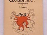 la couverture d'un livre sur laquelle figure l'image d'un personnage de bande dessinée