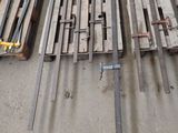 a lot of tools that are laying out on the floor
