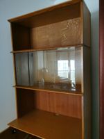 Armoire-bibliothèque en placage de chêne vernis formée de ci… (photo 6)