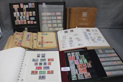 Un vrac de timbres neufs et oblitérés de tous Pays s/FA, Anc…