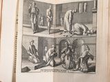 an old book with pictures of a man and a woman