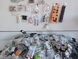 a pile of assorted items sitting on the floor