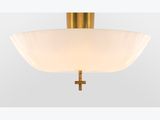 a large image of the hinkley ceiling light in polished brass