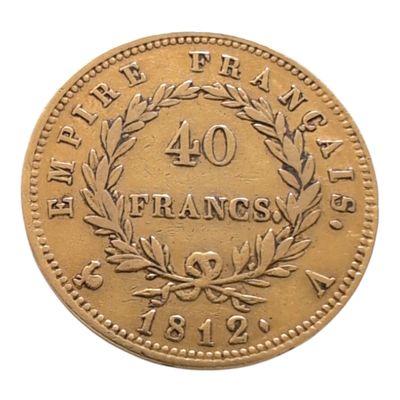 l'image d'une pièce de monnaie sur laquelle figure le chiffre 40