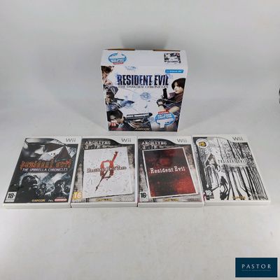 une boîte de Resident Evil sur la table
