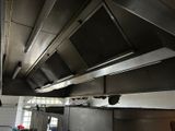 an image of a commercial kitchen with stainless steel appliances