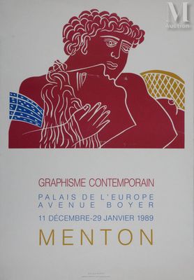 FASSIANOS Alekos (1935-2022) Graphisme contemporain, 1989