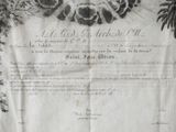 an old document that has been placed on a table