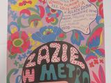 une affiche représentant la tête d'une femme ornée de fleurs