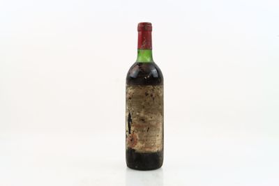 1 bouteille de SAINT-EMILION Grand Cru millésime inconnu du …