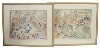 Louise Charbonnier (XIXè-XXè siècle) Venise.