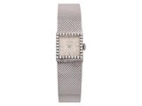 an image of a lady ' s wrist watch with a diamond set bezel