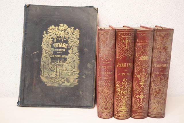 Lot de 5 ouvrages : Maynard : la sainte vierge, Louis Veuillot : ...