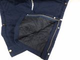 a close up of a pair of pants with a zipper