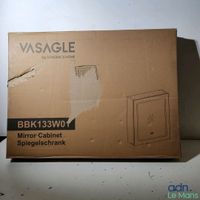 Armoire de salle de bain LED VASAGLE BBK133W01 - Miroir, pri… (photo 2)