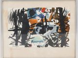 an image of a painting of a group of people on a beach