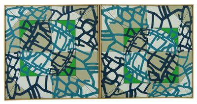 Serge GUILLOU (1932-2016). Stéréopeinture. N°251 Transparenc…