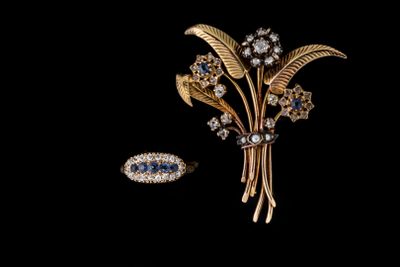 une image représentant un « broochle » et un autre « broochle » sur fond noir