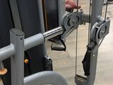 a machine that is sitting on the floor in the gym