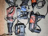 many tools that are laying out on the floor