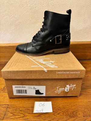 Pointure 36 - Ippon Vintage Denver Rock, Coloris Noir - Neuf…