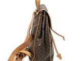 louis vuitton monogramet bucket bag in brown