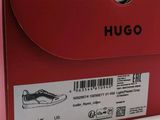 the box is red and has a black logo on it