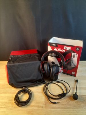 DH645// Casque HyperX Cloud Alpha – Casque gaming. - Photo 1