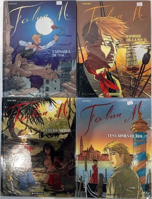 quatre livres pour enfants sont alignés sur une table