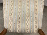 an image of a chair that has been upholstered