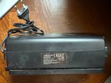 a power cord that is plugged into a power supply