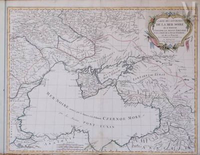 an old map of the middle east and the middle east of europe