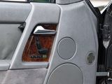 a car door open with a speaker system in it