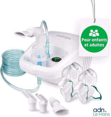 une photo d'un inhalateur relié à un cordon
